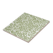  Victoriaans Willow Leaves door William Morris Tegeltje (Zijkant)