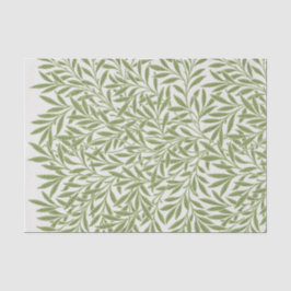  Victoriaans Willow Leaves door William Morris Tissuepapier