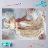 Victoriaans winterengel tissuepapier (Craft)