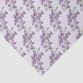 /Victoriaans Wisteria Flowers Tissuepapier (Detail)