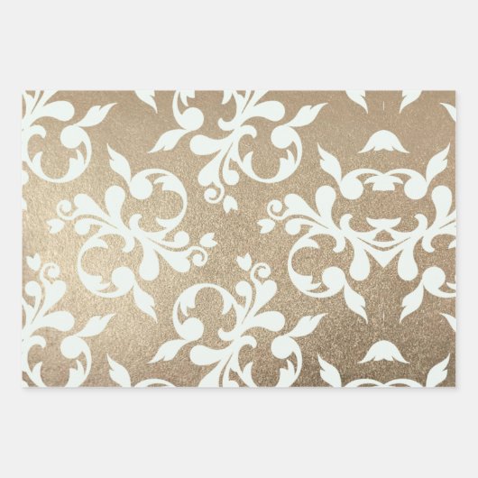 Victoriaans witbruine bruinbruistoestel voor bruil inpakpapier vel (Voorkant)