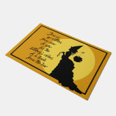  Victoriaans Witch Silhouette Open House Deurmat (Schuin)