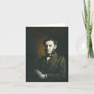 Victoriaans Wolfman Greetings-kaart Kaart