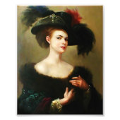 Victoriaans Woman Wall Art, Victoriaans wandkunst, Foto Afdruk (Voorkant)