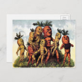  Victoriaans wortelfamilie Briefkaart (Voorkant / Achterkant)