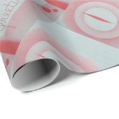 Victoriaans X-mas  kaars van 1940 Cadeaupapier (Rol Hoek)