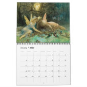 Victoriaans, zachte kalender voor schilderingen (Jan 2026)