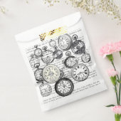 Victoriaans zakhorloge Alice in Wonderland Bedankzakje (Gezegeld)