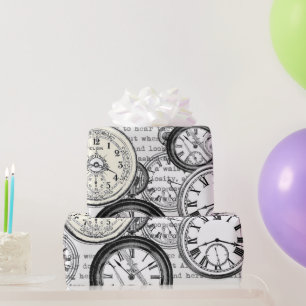 Victoriaans zakhorloge Alice in Wonderland Cadeaupapier