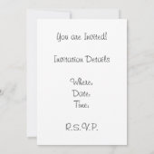 Victoriaans zakhorloge Alice in Wonderland Kaart (Achterkant)