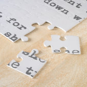 Victoriaans zakhorloge Alice in Wonderland Legpuzzel (Zijkant)