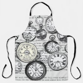 Victoriaans zakhorloge Alice in Wonderland Schort (Voorkant)