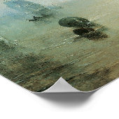 Victoriaans zeekapje, Joseph Turner Poster (Hoek)