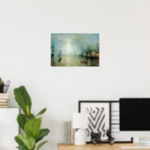 Victoriaans zeekapje, Joseph Turner Poster (Thuiskantoor)