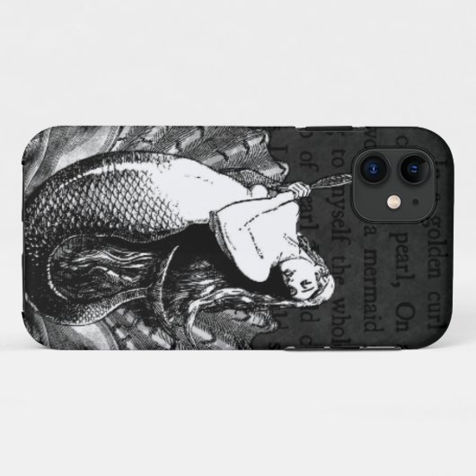 +{ Victoriaans Zeemeermin}}+ Case-Mate iPhone Case (Achterkant (horizontaal))