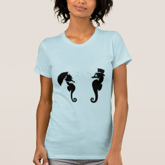 Victoriaans zeeppaarden t-shirt