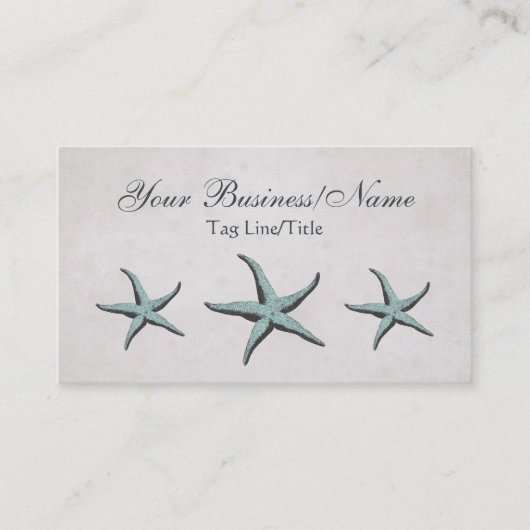  Victoriaans zeester Visitekaartje (Voorkant)