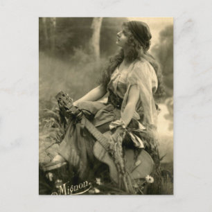 Victoriaans zigeunerBriefkaart Briefkaart