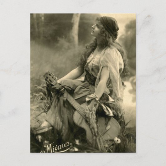 Victoriaans zigeunerBriefkaart Briefkaart (Voorkant)