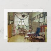 Victoriaans zon briefkaart (Voorkant / Achterkant)