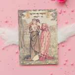 Victoriaans zuster Birthday Cute Sisters Kaart<br><div class="desc">Deze leuke verjaardagskaart voor een zus toont mijn remastering van de kunst van de grote Victoriaans illustrator Kate Greenaway. De illustratie is uit de vroege jaren 1800 en shows twee elegante dames die plezier hebben samen het spelen van de oude daisy spel van "hij houdt van mij, hij houdt niet...</div>