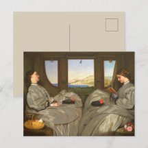 Victoriaans zusters Reis Briefkaart Glossy