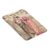  Victoriaans Zusters Schattige Regency Fine Art Magneet (Rechterzijde)
