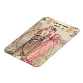  Victoriaans Zusters Schattige Regency Fine Art Magneet (Linkerzijde)