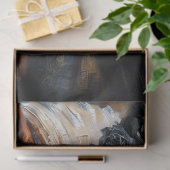 Victoriaans zwarte vrouw met paard tissuepapier (Geschenk)