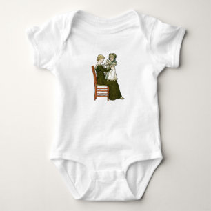 Victoriaanse baby Greenaway moeder Romper