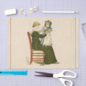 Victoriaanse baby Greenaway moeder Tissuepapier (Craft)