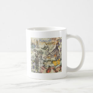 Victoriaanse badschone Kraken Vintage Surrealisme Koffiemok