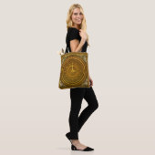 Victoriaanse barokklok tote bag (Op model)