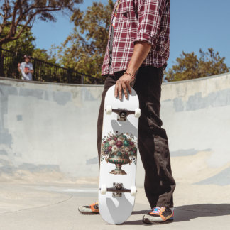 Victoriaanse Bavaria bloemenvase Persoonlijk Skateboard