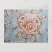 Victoriaanse Bloemen - Ansichtkaart / Bruidsbeurs  Uitnodiging Briefkaart (Voorkant)