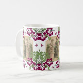 Victoriaanse Bloemen Mok (Voorkant links)