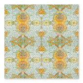 Victoriaanse Bloemige Vintage Botanische Kunst Behang (Voorkant)