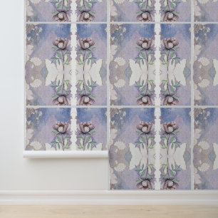 Victoriaanse bloemromantiek behang