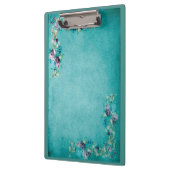 Victoriaanse bloemrozen elegant klembord (Links)