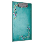 Victoriaanse bloemrozen elegant klembord (Rechts)