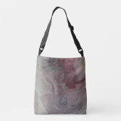 Victoriaanse Blush Tote Crossbody Tas (Achterkant)