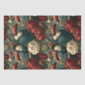 Victoriaanse Botanische Toekan Jungle Decoupage Tissuepapier (Voorkant)