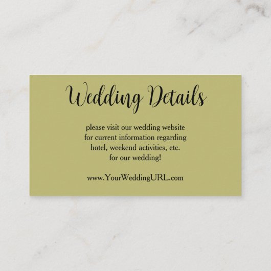 Victoriaanse bruid en bruidegom pasgetrouwd fietse informatiekaartje (Achterkant)