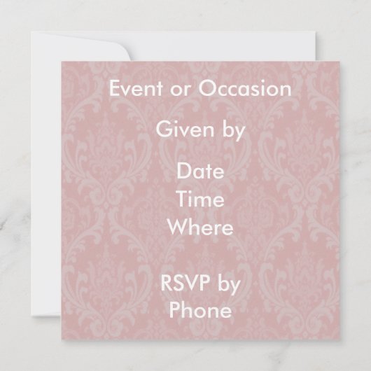 Victoriaanse bruid en bruidsmeisjes kaart (Achterkant)