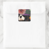 Victoriaanse Cavalier King Charles Sticker (Tas)