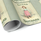 Victoriaanse Chocolade Kus Meisje Suiker Cadeaupapier (Rol Hoek)