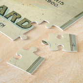 Victoriaanse Chocolade Kus Meisje Suiker Legpuzzel (Zijkant)