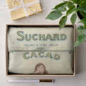 Victoriaanse Chocolade Kus Meisje Suiker Tissuepapier (Geschenk)