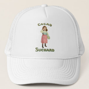 Victoriaanse Chocolade Kus Meisje Suiker Trucker Pet