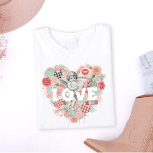 Victoriaanse Coquette Cherubijn Engel Esthetiek Ha T-shirt